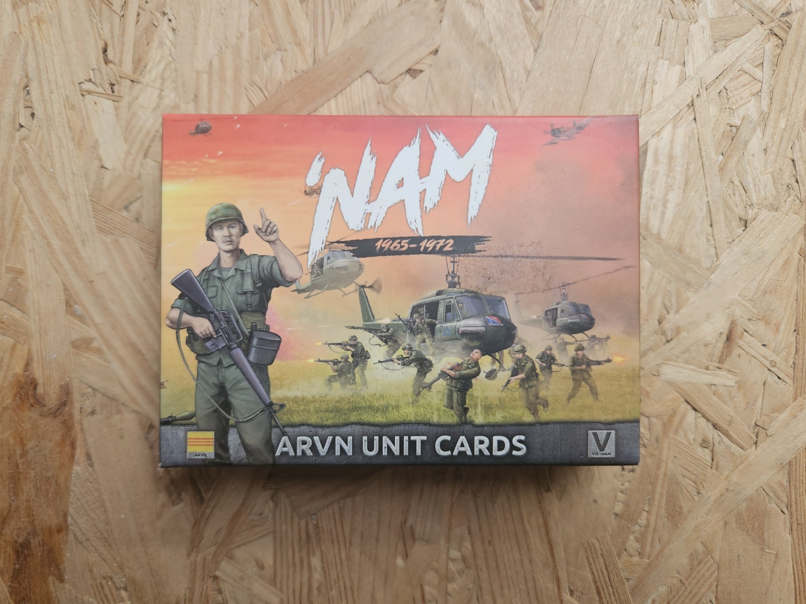 Team Yankee Flames of War Vietnam ARVN Unit Cards New Battlefront