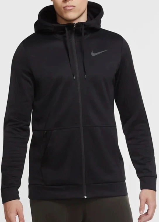 Nike Therma-FIT Full Zip Hoodie CU6231-010 Color Black Men’s Medium FREE SHP $68