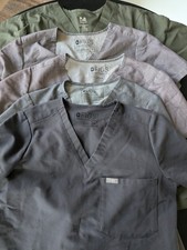Lot Figs Scrubs Pants Tops Small Sets And Xs Petite w/ free scrubs