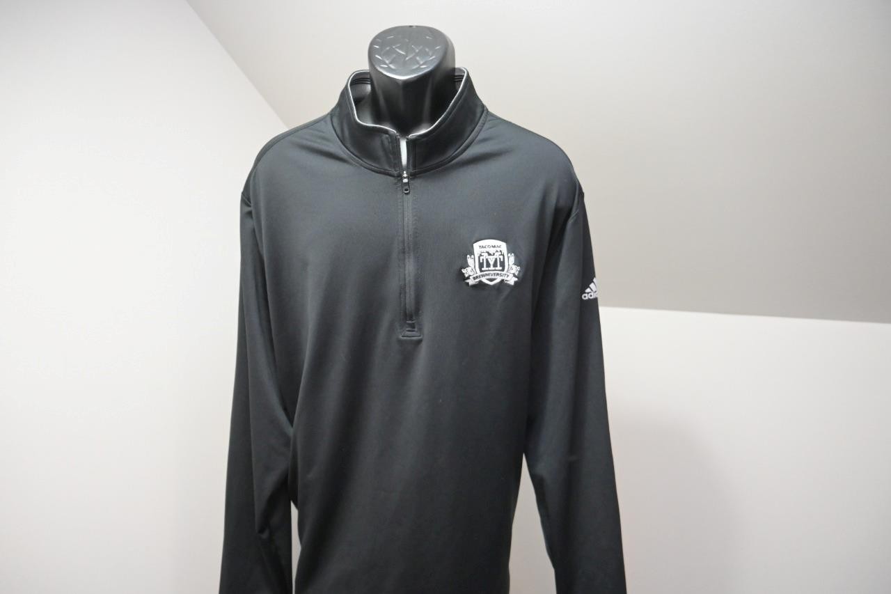 Jacket Athletic 1/4 Zip Taco Mac Brewniversity Long Sleeve M