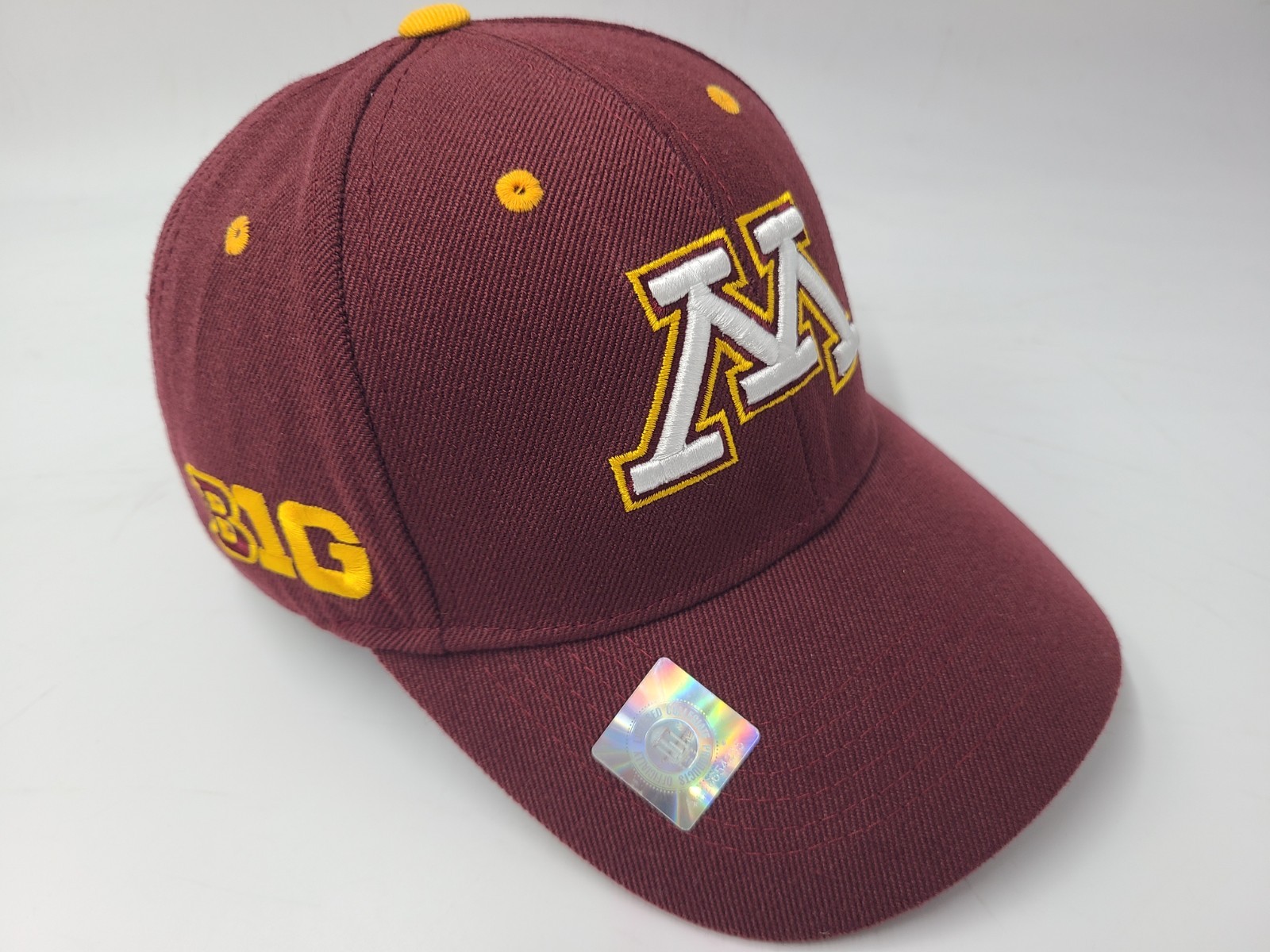 University of Minnesota Golden Gophers Big 10 Adjustable Hat Cap Wool Blend NCAA