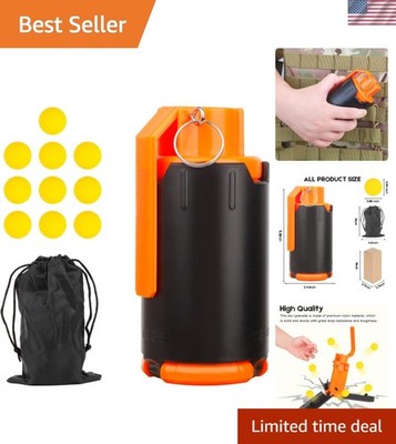 Realistic Toy Grenade with Release Pin - Ideal for CS Battle Game Enthusiasts