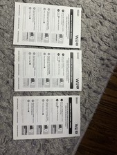 Nintendo Wii U Viewing the Electronic Manual Lot Of 3