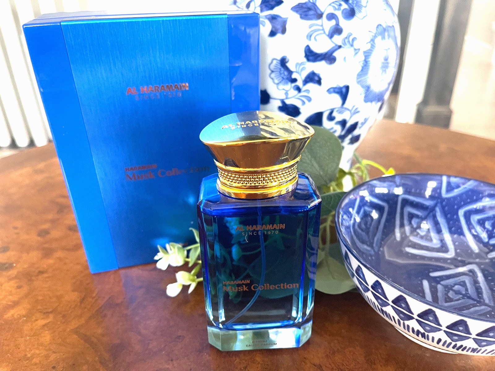 HARAMAIN MUSK COLLECTION 3.4 oz EDP SPRAY INSPIRED BY BLEU DE CHANEL  NEW!