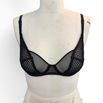 Simone Perele black underwire bra size 32B