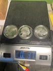 3 - 1oz Silver Rounds - "Indian Head"