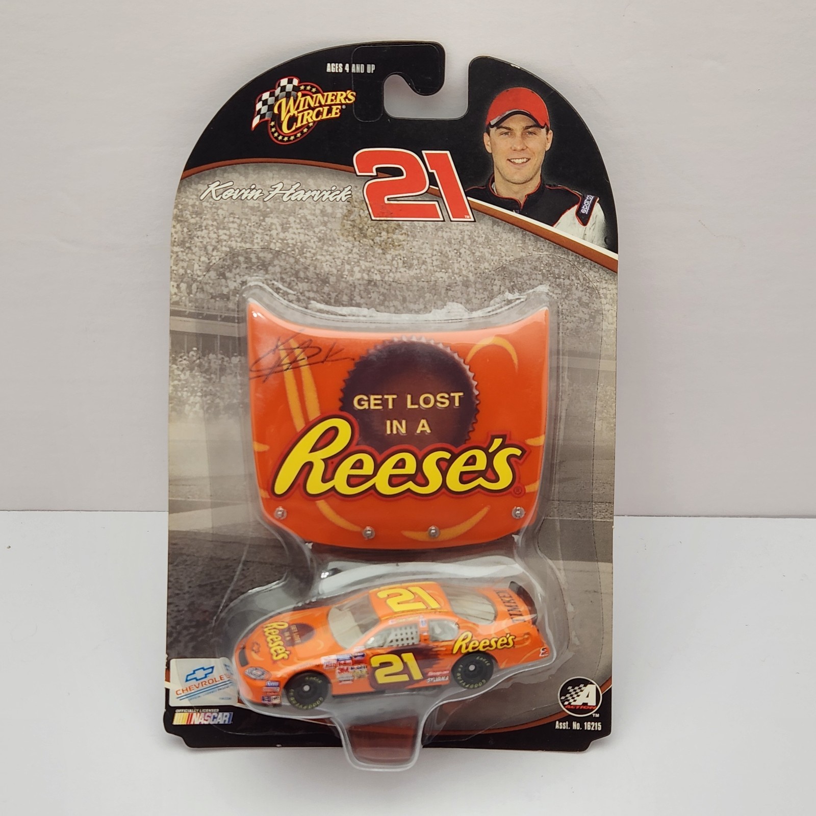 Winner's Circle Kevin Harvick #21 2004 Chevrolet Monte Carlo Reese's Hood Scheme