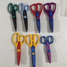 Decorative Edge Scissors Lot Of 7