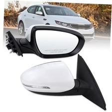 ight Passenger Side Mirror Compatible With 2011 2012 2013 Kia Optima R White