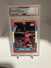 1986 FLEER #57 MICHAEL JORDAN PSA 3 Rookie Card Chicago Bulls