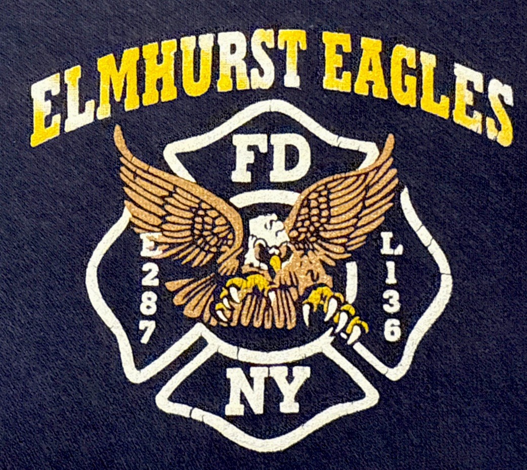 FDNY Fire Department New York NYC NY SweatShirt Sz XL FDNY Queens