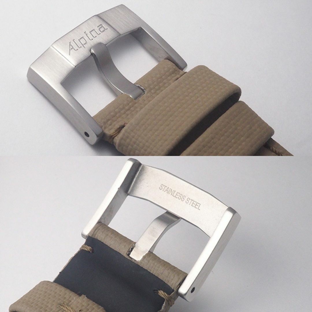 Alpina StarTimer Chronograph AL372X4S26 Men's SS Gray Watch From Japan image 4