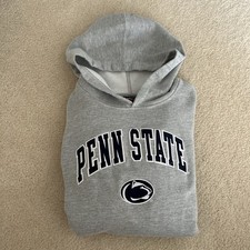 Penn State Gray Hoodie Youth Large 14/16 By Genuine Stuff