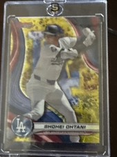 Shohei Ohtani 2024 Bowman s Best Yellow Laser...