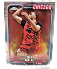 2024-25 Topps Chrome Basketball Card #84/Zach LaVine/Chicago Bulls/Mint