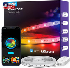 Govee 16.4Ft RGBIC LED Strip Lights, LED Lights for Bedroom, APP Control