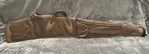 Red Head Brand Brown Canvas Leather Shotgun Soft Case with Duck Print Interior