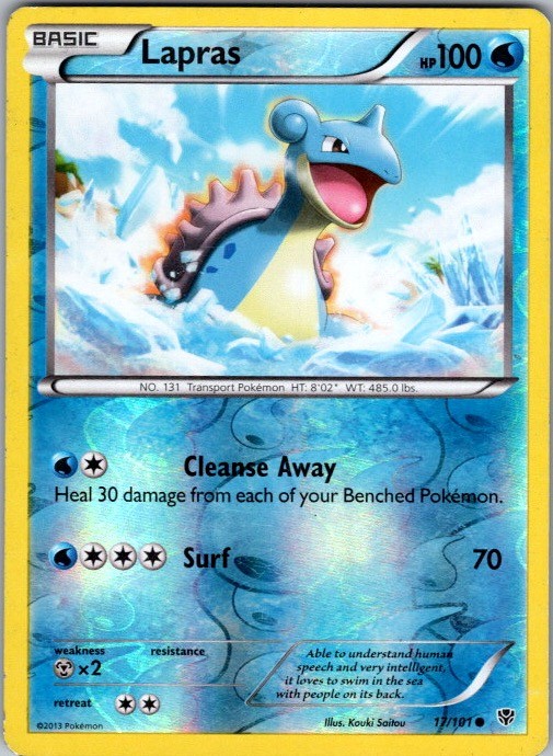 Plasma Blast #17/101 Lapras