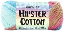 3 Pack - Premier Hipster Cotton Yarn-Desert Skies - 2010-14