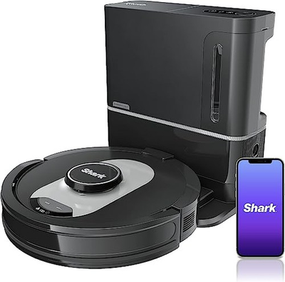 #ad Shark AI Ultra Robot Vacuum Self Empty Base Cordless HEPA UR250BE0U Black $220.79