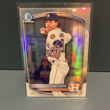 2025 Bowman Chrome Prospects Cam Smith #BCP-48 Refractor RC /499 Astros