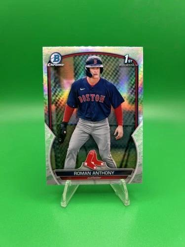 2023 Bowman Roman Anthony Chrome Lunar Glow Refractor 1st Prospect #BCP-71 C