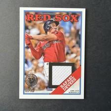 2023 Topps Series 1 - 1988 Topps Baseball Relics Rafael Devers #88R-RD (MEM)