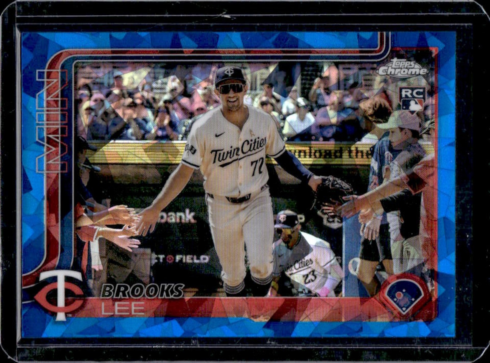 2025 Topps Chrome Sapphire Brooks Lee Image Variation RC Rookie #234 Twins