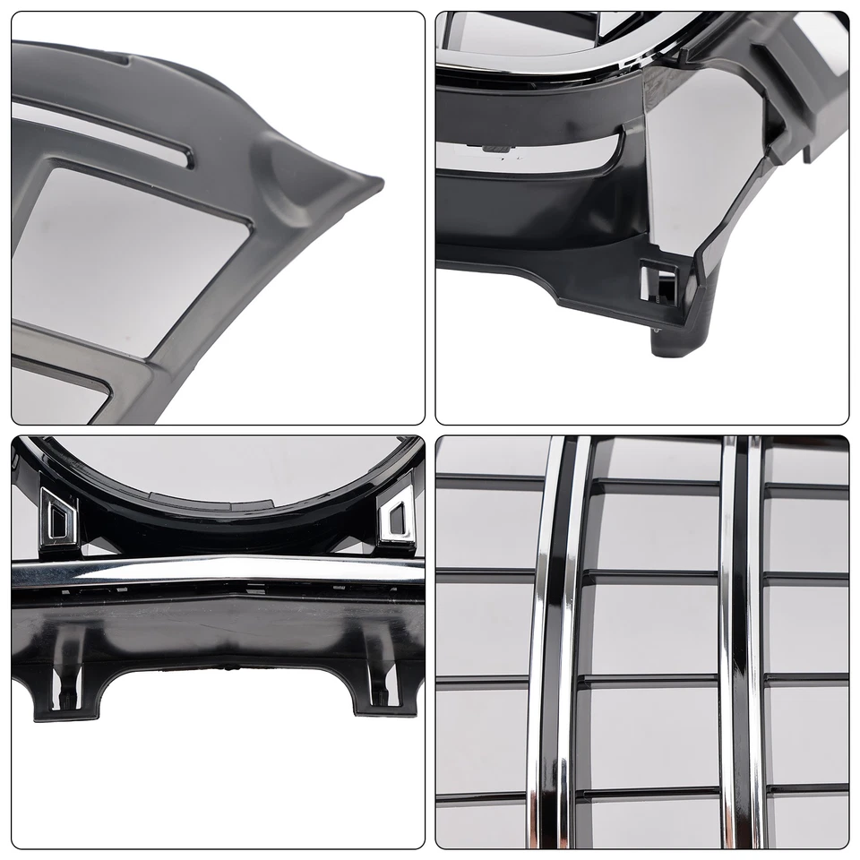 🚀Front Grill Grille Fit Mercedes-Benz W218 CLS ClS350/500/550 2011-2014 - Imagem 4 de 4