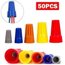 Nylon Wire Caps Colorful Spiral Crimping Cap Twist Caps Nuts  Electrical