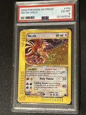 Pokemon Ho-Oh Skyridge Crystal Holo Secret Rare #149 PSA 6 Swirl on eBay