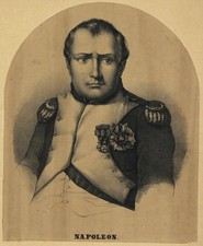 NAPOLEON Bonaparte - Portrait - Lithographie, erste Hälfte 19. Jh.
