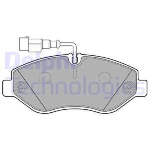 Delphi BremsbeläGe Bremsbelegsatz Vorne FüR Nissan Cabstar NT400-image