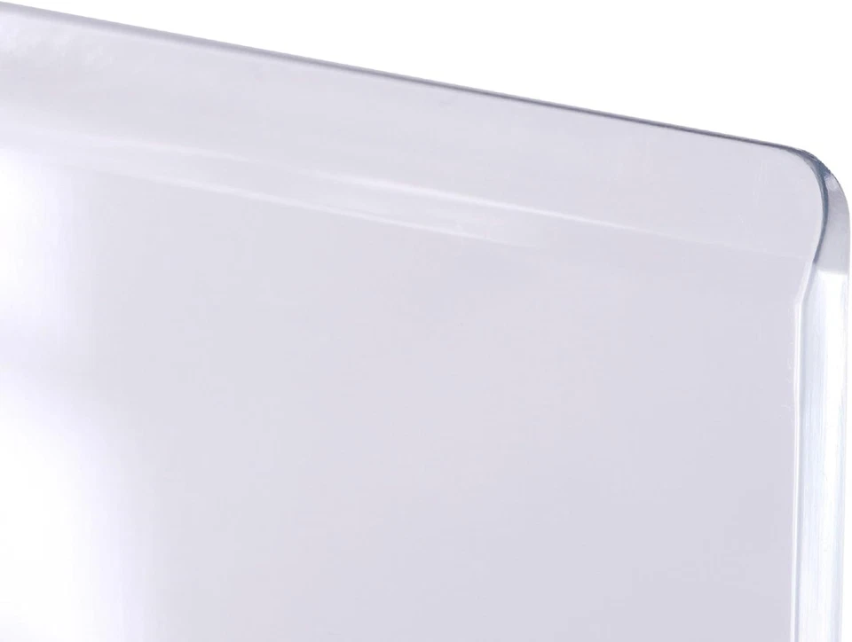 4x Buchstützen Acryl Buchständer Acryl Buchaufsteller 10x8x10cm Transparent - Bild 3 von 4