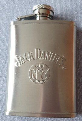 Jack Daniel's Old No. 7, 3oz Hip Flask - 2002