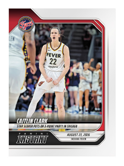 Caitlin Clark - 2026 Panini Instant WNBA #330 Indiana Fever PRESALE