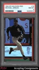 1994 SP Holoviews Die Cuts #16 Michael Jordan WHITE SOX ROOKIE RC PSA 8 NM-MT