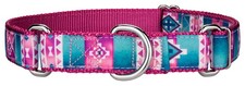 Country Brook Petz  Albuquerque Ribbon Martingale Dog Collar