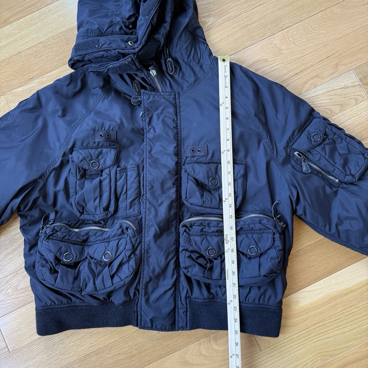 RARE Ralph Lauren Polo Vintage 90's Multi-Pocket Utility Down