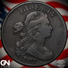 1807 Draped Bust Large Cent A5080