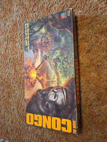 CONGO The Movie 1995 Milton Bradley MB Lost City of Zinj BOARD GAME Vintage