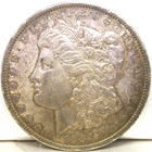 1884 O Morgan Silver Dollar