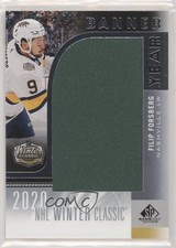 2020-21 SP Game Used NHL Winter Classic Banner Year Relics Filip Forsberg 0gn4