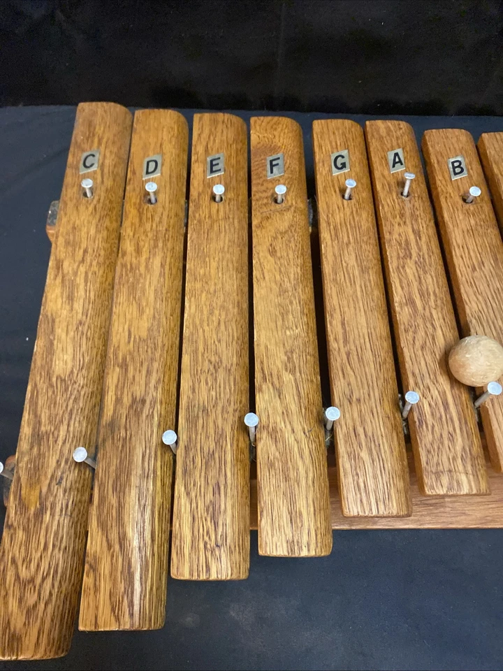Xilófono de madera casero. Único. Foto 2 de 4