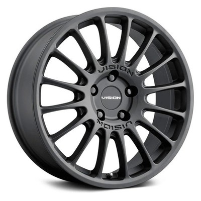 Vision 477 MONACO Wheels 15x7 (38, 5x112, 73.1) Black Rims Set of 4