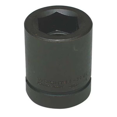 Wright Tool 1'' Dr, 46mm Size, Metric  Socket, 6 Pts 88-46MM Wright Tool 88-46MM