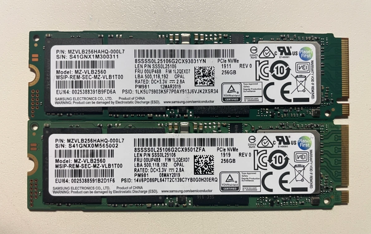 Samsung M.2 Interface 256 GB Solid State Drives for sale | eBay