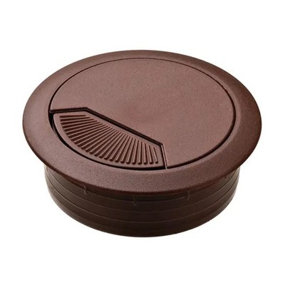 Plastic Cable Grommet, Two-Piece, Round with Spring Closure 2 3/8'' 60 mm Plasti
