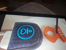 lab golf putter df3, 35", custom orange super stroke grip