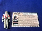 GI JOE Vintage Action Figure ACE Complete with File Card 1983